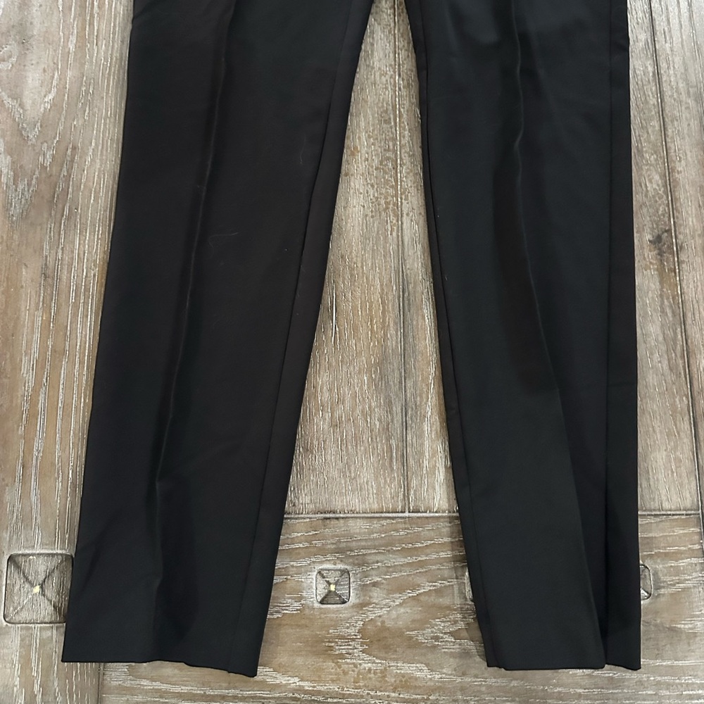 Worthington Black High-Waisted Pants with Gold Zipper Accents - Picture 3 of 15